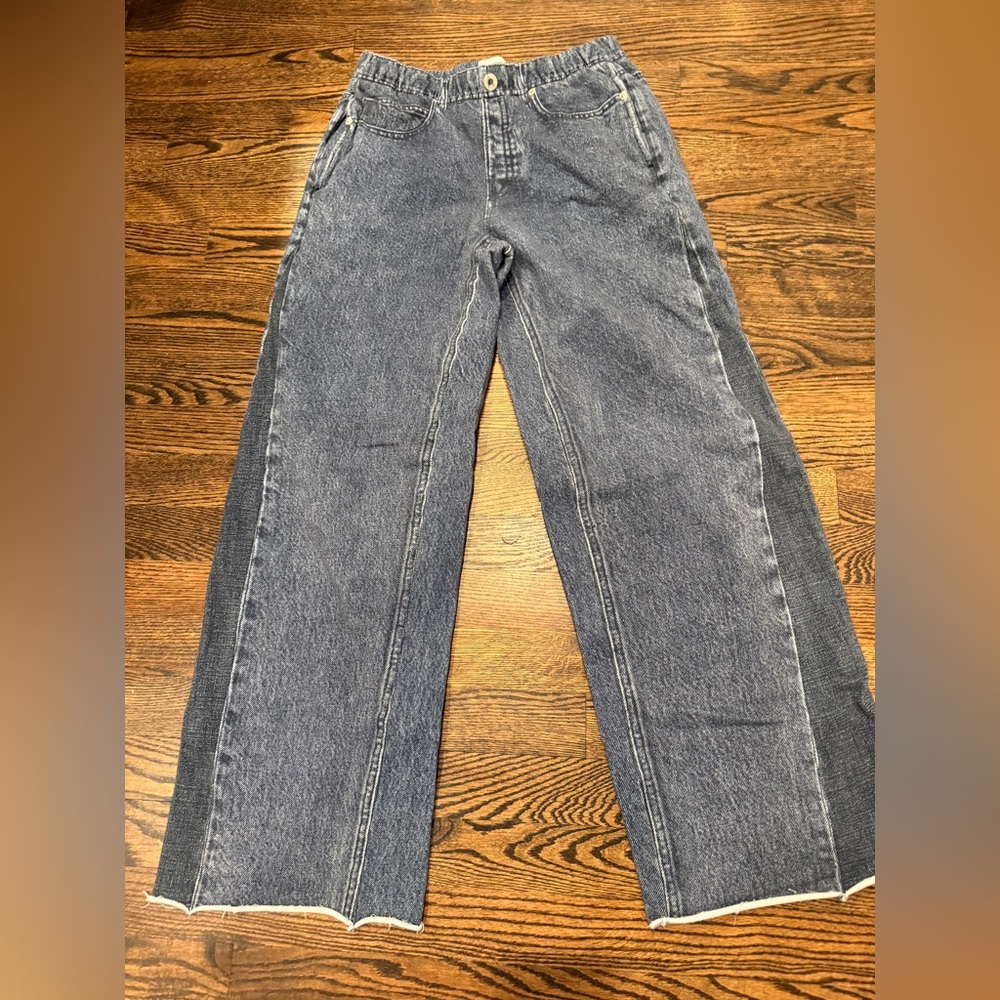 rag & bone Dark Blue Flare Jean Sweatpants